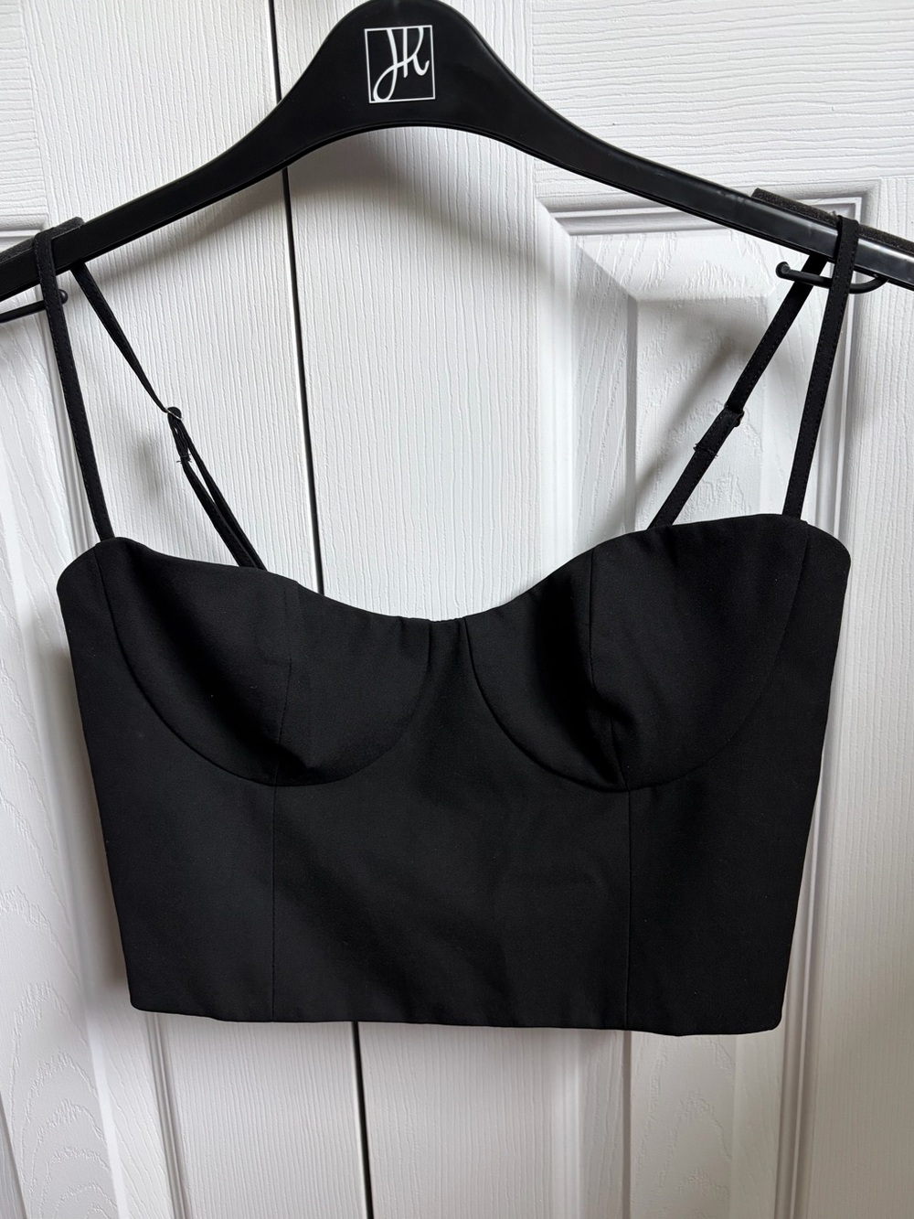 Aritzia black crop top/bustier